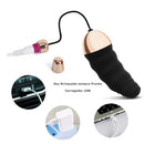 Vibrador Bullet Luxo Recarregável - Controle wireless - 10 Vibrações - Preto