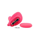 Vibrador em silicone com mini pênis - Pink 30 variações de velocidade Pretty Love