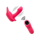 Vibrador em silicone com mini pênis - Pink 30 variações de velocidade Pretty Love