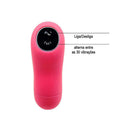 Vibrador em silicone com mini pênis - Pink 30 variações de velocidade Pretty Love
