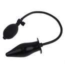 Plug Anal Inflável - preto