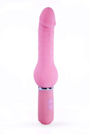 Vibrador Fantasy Bliss Silicone 14 x 4,5 cm - Rosa - Coleção Aphrodisia