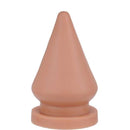 Plug Anal Gigante 20 x 12 cm cor Bege