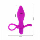 Plug Anal Silicone 10 Variações de vibração - Pretty Love