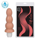 Plug Anal com Vibro16 x 4,50 cm cor Bege