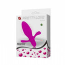 Plug Anal Silicone 10 Variações de vibração e estimulador - Pretty Love