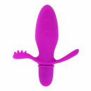 Plug Anal Silicone 10 Variações de vibração e estimulador - Pretty Love