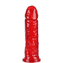 Pênis macio e flexível 17 x 4 cm cor Vermelho