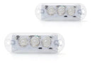 PAR DE FAROL STROBO RGB 9W