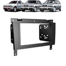 MOLDURA GOL/SAVEIRO/PARATI/ G3 2 DIN PRETA - 2373