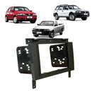 MOLDURA GOL/SAVEIRO/PARATI/ G3 2 DIN PRETA - 2373