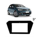 MOLDURA 2 DIN TEL DE 9`` VW GOL G7 /GOL G8/ SAVEIRO - 4287