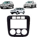 MOLDURA PARATI / SAVEIRO GOL G4 2DIN PRATA - 3204