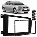 MOLDURA  2 DIN FORD FOCUS HATCH/SEDAN - COR: PRETO