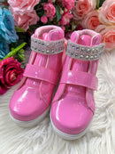 Tenis Bota D Milan Rosa Chiclete