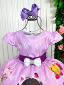 Vestido Infantil Tematicos Luxo A Casa Magica da Gabby