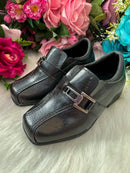 Sapato Social D Milan Preto Fosco