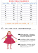 Vestido Princesa Belli Chapeuzinho Vermelho