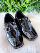 Sapato Social D Milan Preto Verniz