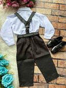 Conjunto Miss Cherry Meninos Social João Preto