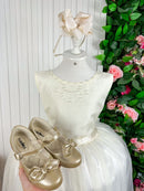Vestido Infantil Enjoy Longo Regata Off