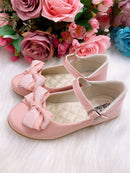 Sapatilha Flor Di Mila Fashion Rosa Bebê