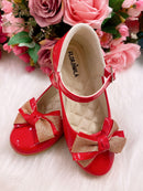 Sapatilha Flor Di Mila Fashion Vermelho
