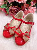 Sapatilha Flor Di Mila Fashion Vermelho