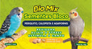Bloco Sementes Para Calopsita Periquito 5 Unidades Bio Mix