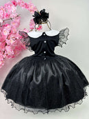 Vestido Marie Tematico Wandinha - Vandinha