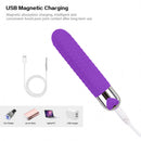 G-SPOT Vibrador Personal Bolinhas Rosa 12 Modos de Vibrações Recarregável 13 cm YOUVIBE