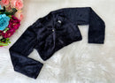 Bolero Preto com Enfeite de Lacinho