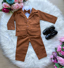 Conjunto Miss Cherry Social Terno Pedro Caramelo