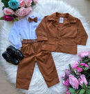 Conjunto Miss Cherry Social Terno Pedro Caramelo