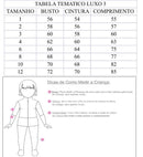 Vestido Tematicos Luxo Maria Clara e JP