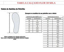 Sapatilha Flor Di Mila Laço Rose Metalizado