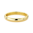 Bracelete Liso Folheado a Ouro 18k