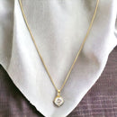 Colar ponto de luz Banhado a Ouro 18k