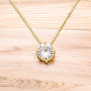 Colar ponto de luz Banhado a Ouro 18k