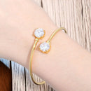 Bracelete Ponteira Banhado a Ouro 18k