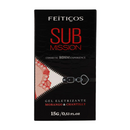 Gel Eletrizante para Beijo de Súdito - Morango & Chantilly Submission Cosmetic BDSM Experience - 15g