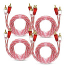 CABO RCA 1M CRISTAL (silicone)