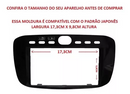 MOLDURA FIAT PUNTO 2013 A 2017, LINEA 15/16  PRETA - COD 4068