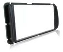 MOLDURA 2 DIN TOYOTA HILUX 2012 A 2015 - SRV 12 - PRETA - 2368
