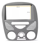7- MOLDURA  PALIO FIRE G2 SEM AR CONDICIONADO CINZA 4254