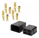 CONECTOR 4 VIAS C TERMINAIS