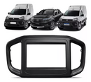 9- MOLDURA FIAT STRADA 21 FIORINO E PEUGEOT PARTNER 22 PRETA: 4234