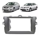 MOLDURA 7`` CHINÊS E JAPONÊS TOYOTA COROLA 08/13- GRAFITE COD 2870