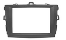 MOLDURA 7`` CHINÊS E JAPONÊS TOYOTA COROLA 08/13- GRAFITE COD 2870