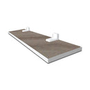 Prateleira Linha-Furta cor Com Borda De Pvc Branco 50x20 cm